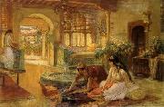 unknow artist Arab or Arabic people and life. Orientalism oil paintings  334 painting